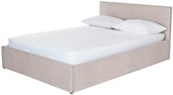 Hygena Lavendon Ottoman Double Bed Frame - Latte